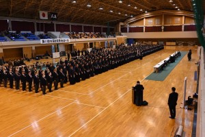 第49回全国自衛隊剣道大 開会式